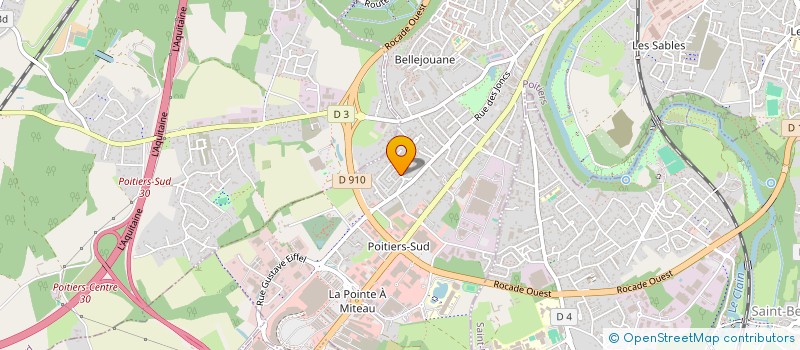 localisation de l'entreprise MONSIEUR VICTOR HERAULT  POITIERS