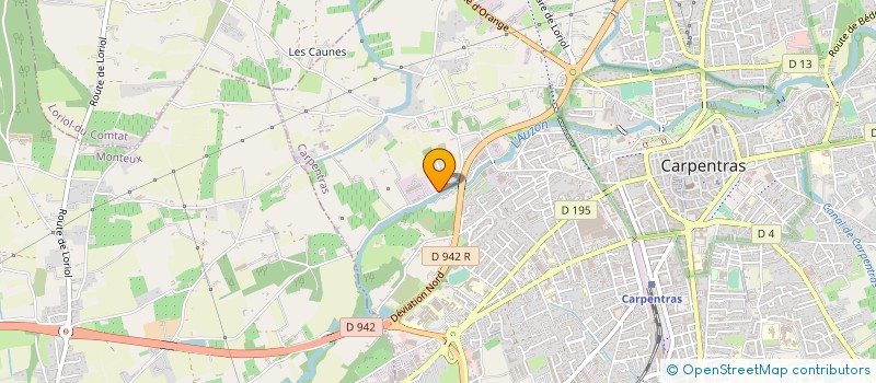 localisation de l'entreprise MONSIEUR VICTOR HEU  CARPENTRAS