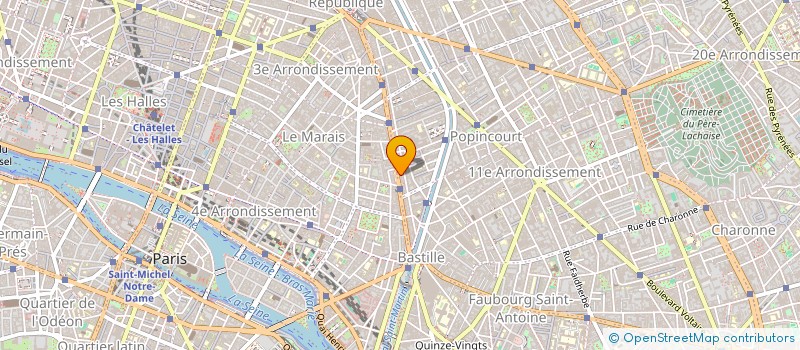 localisation de l'entreprise MONSIEUR VICTOR HIPPOLYTE GIVOIS  PARIS