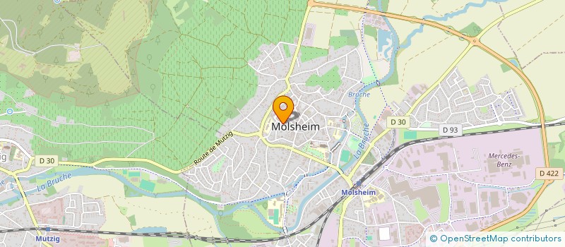 localisation de l'entreprise MONSIEUR VICTOR HOERTER  MOLSHEIM