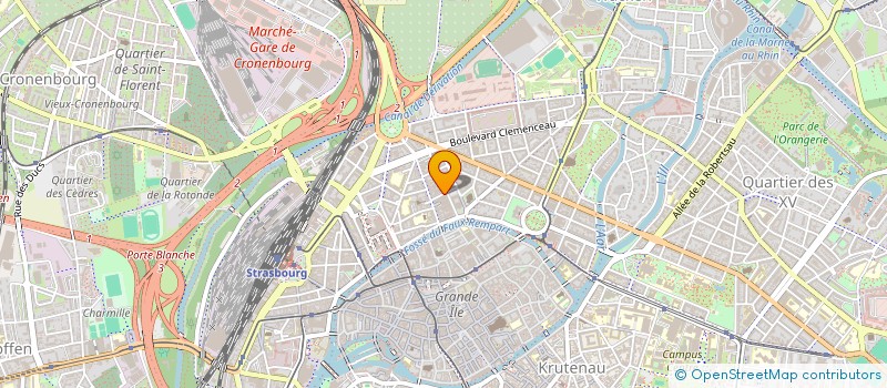 localisation de l'entreprise MONSIEUR VICTOR HOLWEG à STRASBOURG