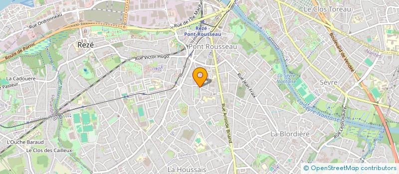 localisation de l'entreprise MONSIEUR VICTOR HOSTEIN  REZE