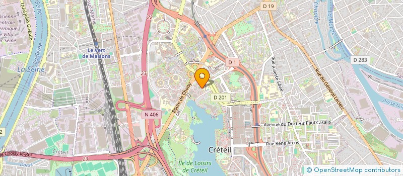 localisation de l'entreprise MONSIEUR VICTOR HU  CRETEIL