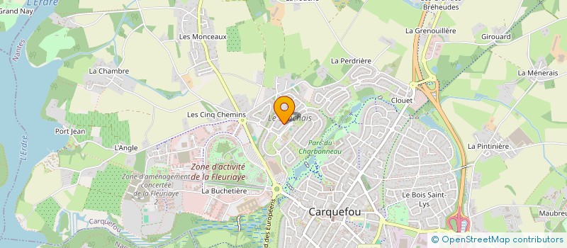 localisation de l'entreprise MONSIEUR VICTOR HUCHET à CARQUEFOU