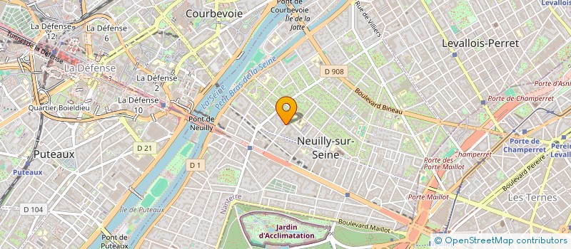 localisation de l'entreprise MONSIEUR VICTOR HUERTAS à NEUILLY-SUR-SEINE