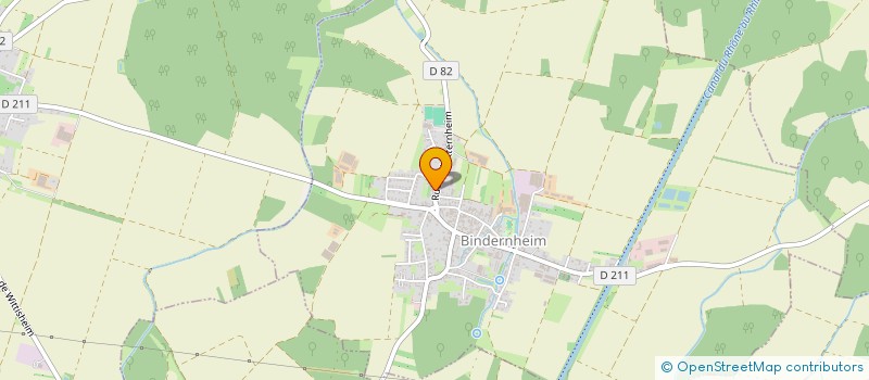 localisation de l'entreprise MONSIEUR VICTOR HUFFLING  HILSENHEIM