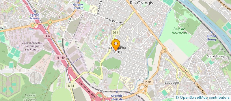 localisation de l'entreprise MONSIEUR VICTOR HUGO OLIVEIRA SOARES à RIS-ORANGIS