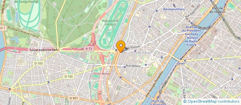 localisation de l'entreprise MONSIEUR VICTOR HUMBERT  PARIS