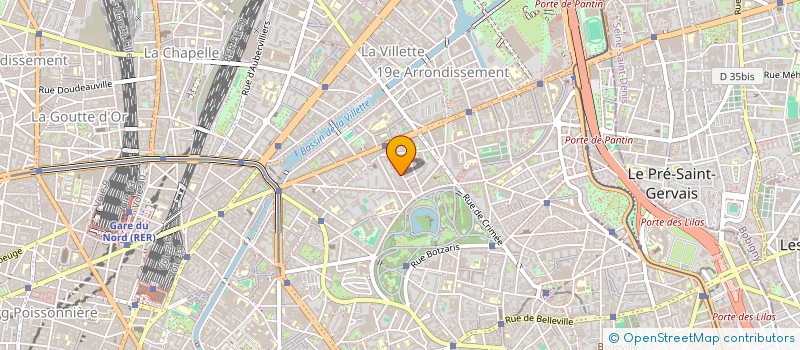 localisation de l'entreprise MONSIEUR VICTOR HUMEAU  PARIS