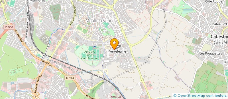 localisation de l'entreprise MONSIEUR VICTOR IBARRA CARDENAS  PERPIGNAN