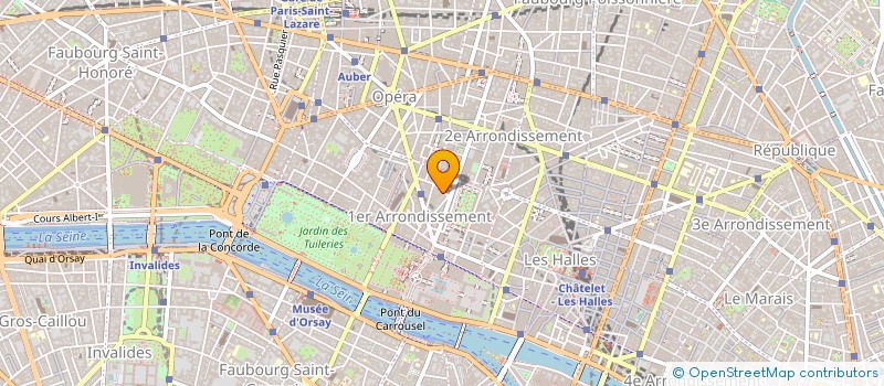 localisation de l'entreprise MONSIEUR VICTOR JACK LATRU  PARIS