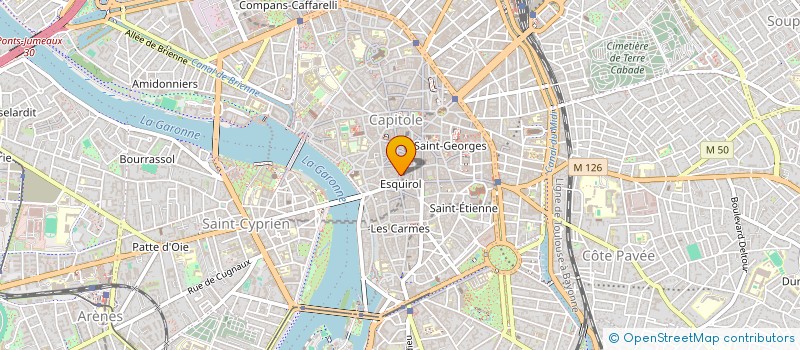 localisation de l'entreprise MONSIEUR VICTOR JACQUIT à TOULOUSE