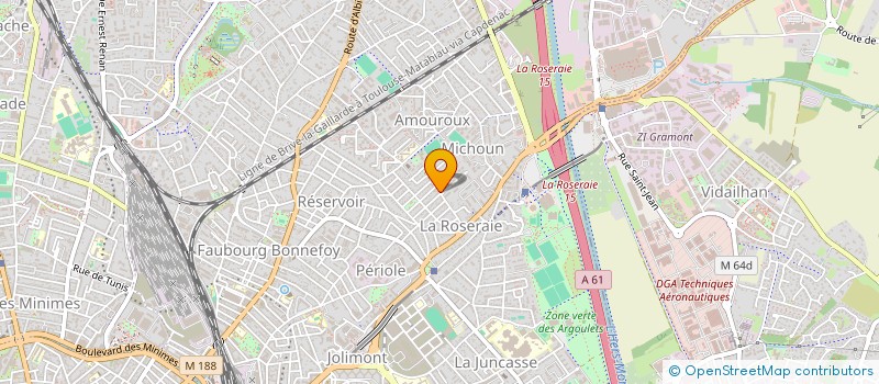 localisation de l'entreprise MONSIEUR VICTOR JAQUEMET à TOULOUSE