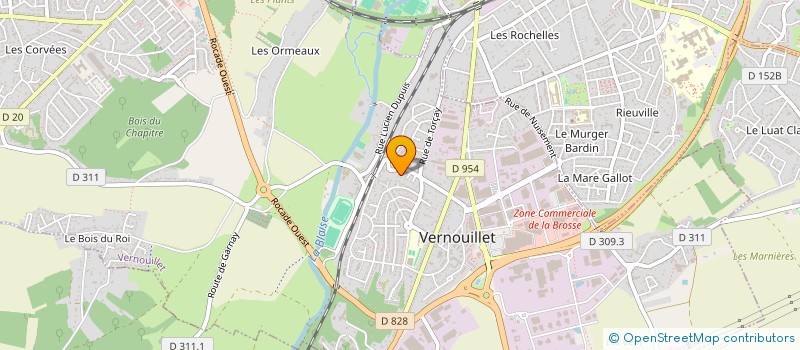 localisation de l'entreprise MONSIEUR VICTOR JAVITARY à VERNOUILLET