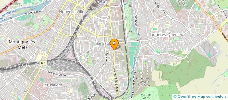 localisation de l'entreprise MONSIEUR VICTOR JOCHEM  METZ