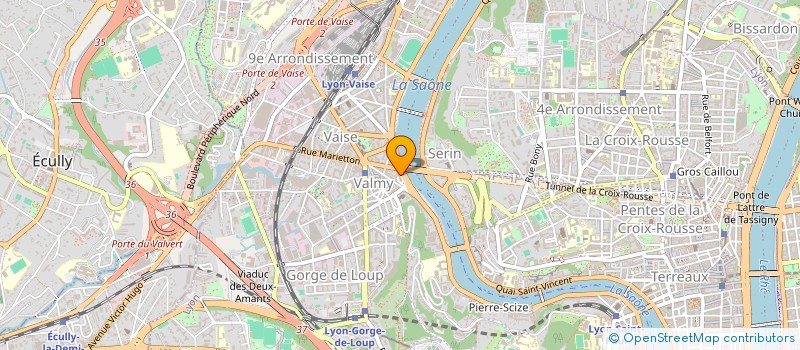 localisation de l'entreprise MONSIEUR VICTOR-JOHN VIAL-VOIRON  LYON