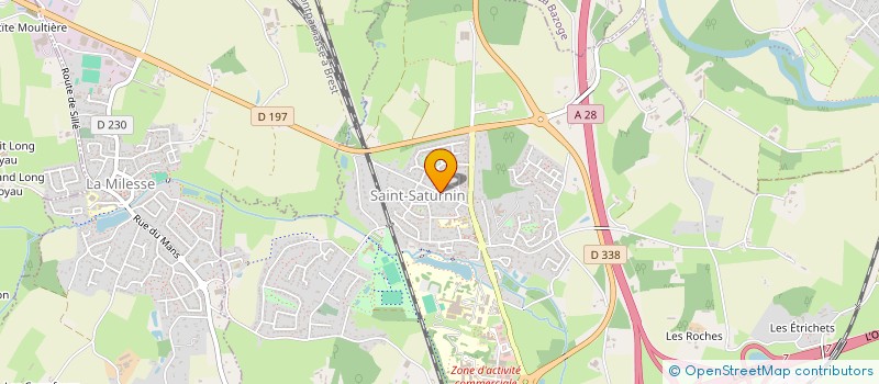 localisation de l'entreprise MONSIEUR VICTOR JORGE SINEIRO  SAINT-SATURNIN