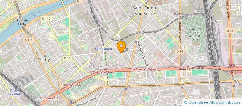 localisation de l'entreprise MONSIEUR VICTOR JOUAN à SAINT-OUEN-SUR-SEINE