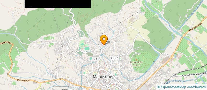 localisation de l'entreprise MONSIEUR VICTOR JUANOLA à MANOSQUE