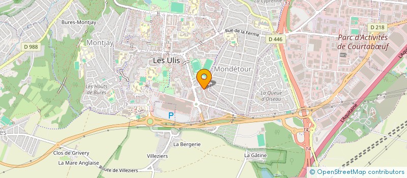 localisation de l'entreprise MONSIEUR VICTOR JULLIEN à LES ULIS