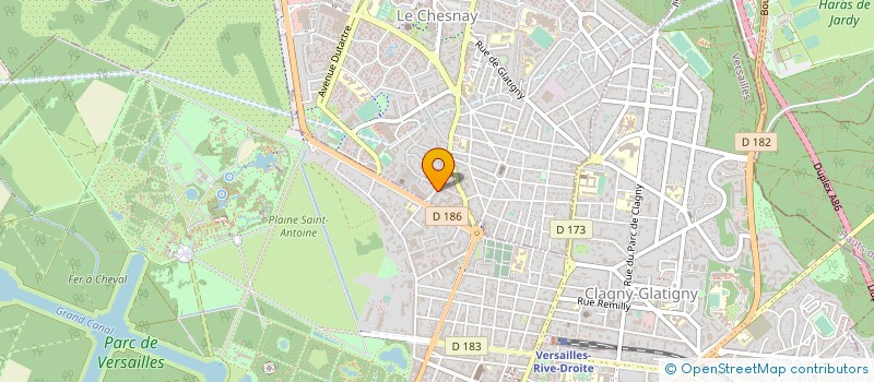 localisation de l'entreprise MONSIEUR VICTOR KENIERES  LE CHESNAY-ROCQUENCOURT