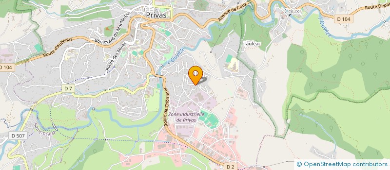 localisation de l'entreprise MONSIEUR VICTOR KHERCHAOUI à PRIVAS