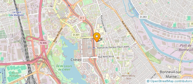 localisation de l'entreprise MONSIEUR VICTOR KHUONG  CRETEIL