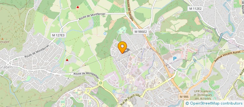 localisation de l'entreprise MONSIEUR VICTOR KORETZKY  GRABELS