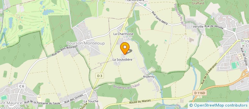 localisation de l'entreprise MONSIEUR VICTOR KUNTZ  FONTENAY-LES-BRIIS