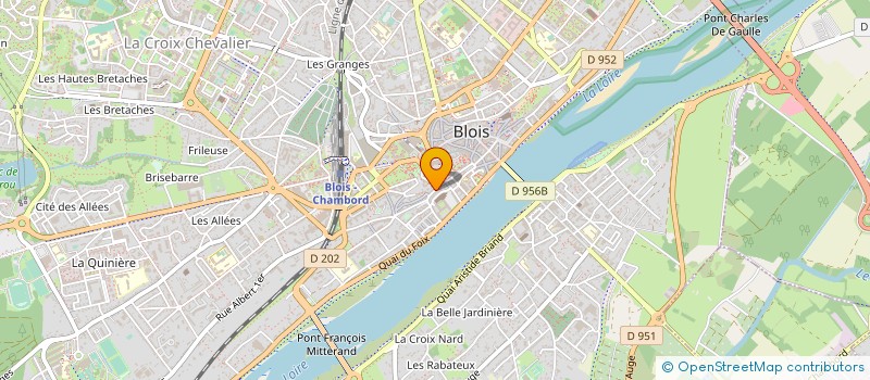 localisation de l'entreprise MONSIEUR VICTOR LACAILLE  BLOIS