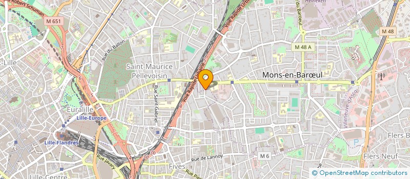 localisation de l'entreprise MONSIEUR VICTOR LACOSTE  MONS-EN-BARUL