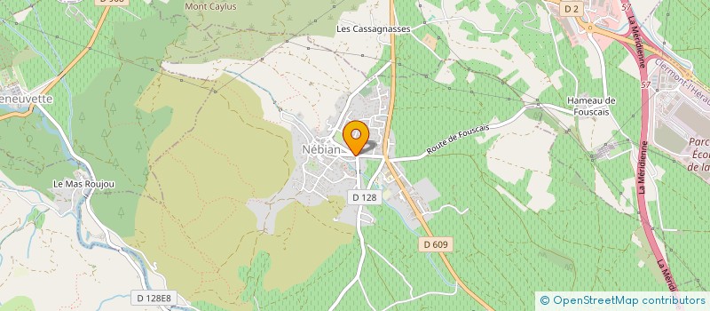 localisation de l'entreprise MONSIEUR VICTOR LAGARDE  NEBIAN