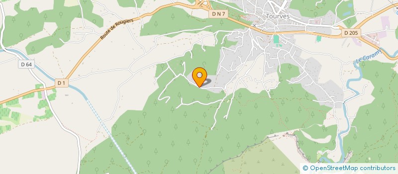 localisation de l'entreprise MONSIEUR VICTOR LAISNEY  TOURVES