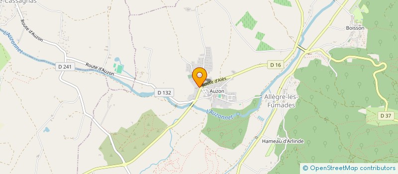 localisation de l'entreprise MONSIEUR VICTOR LALLEMENT  ALLEGRE-LES-FUMADES