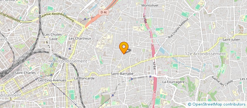 localisation de l'entreprise MONSIEUR VICTOR LARBONI à MARSEILLE 12EME