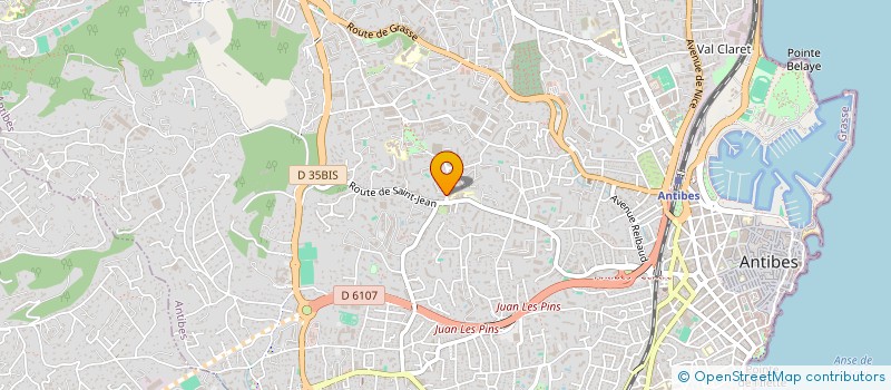 localisation de l'entreprise MONSIEUR VICTOR LARDIN  ANTIBES