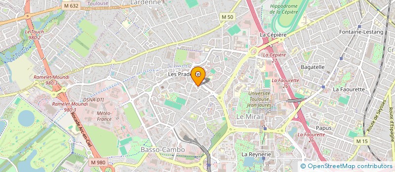 localisation de l'entreprise MONSIEUR VICTOR LARGUIER à TOULOUSE