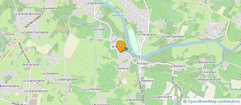 localisation de l'entreprise MONSIEUR VICTOR LAUNAY  VERTOU