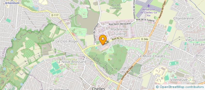 localisation de l'entreprise MONSIEUR VICTOR LAUR  CHELLES