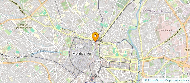 localisation de l'entreprise MONSIEUR VICTOR LAUVERGNE  MONTPELLIER