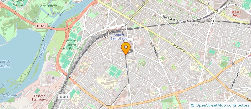 localisation de l'entreprise MONSIEUR VICTOR LE GUENNIC à ANGERS