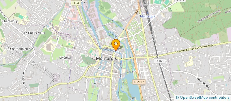 localisation de l'entreprise MONSIEUR VICTOR LE VAN à MONTARGIS