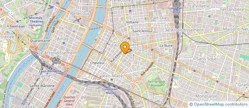 localisation de l'entreprise MONSIEUR VICTOR LEFEBVRE  LYON