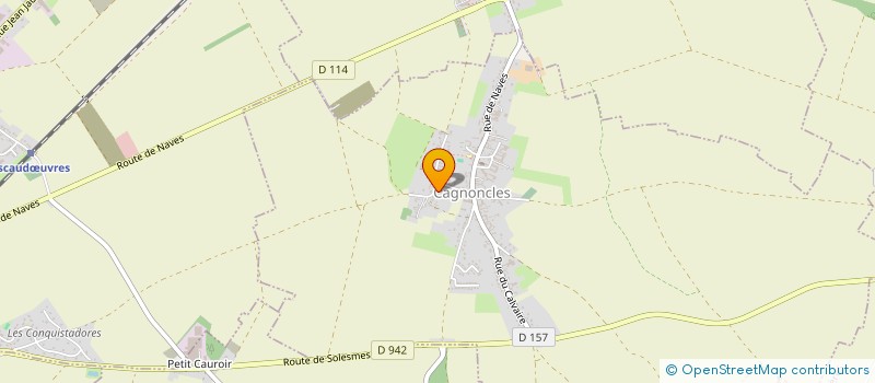 localisation de l'entreprise MONSIEUR VICTOR LEGRAND  CAGNONCLES