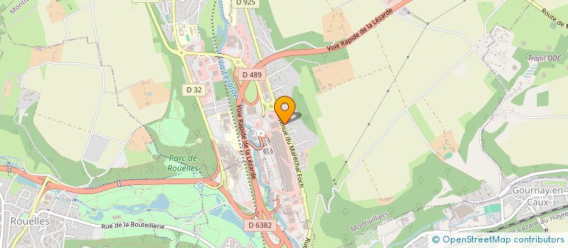 localisation de l'entreprise MONSIEUR VICTOR LEMAIRE  MONTIVILLIERS