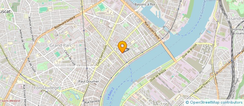 localisation de l'entreprise MONSIEUR VICTOR LEMEE  BORDEAUX