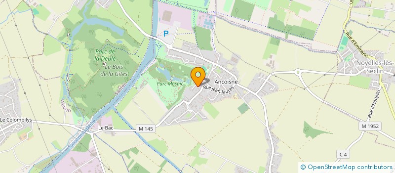localisation de l'entreprise MONSIEUR VICTOR LENAIN à HOUPLIN-ANCOISNE