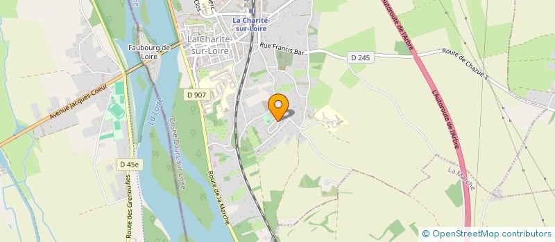 localisation de l'entreprise MONSIEUR VICTOR LENGRAND à LA CHARITE-SUR-LOIRE