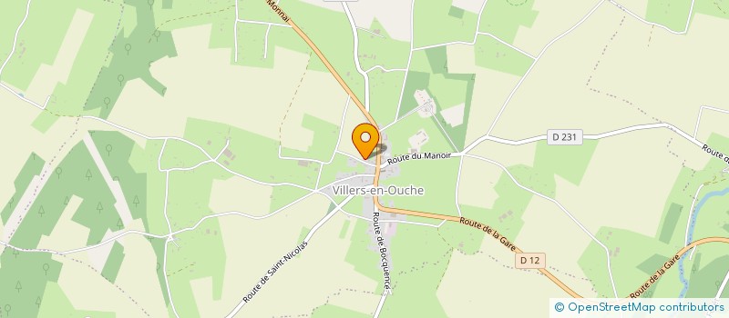 localisation de l'entreprise MONSIEUR VICTOR LEROI à LA FERTE-EN-OUCHE