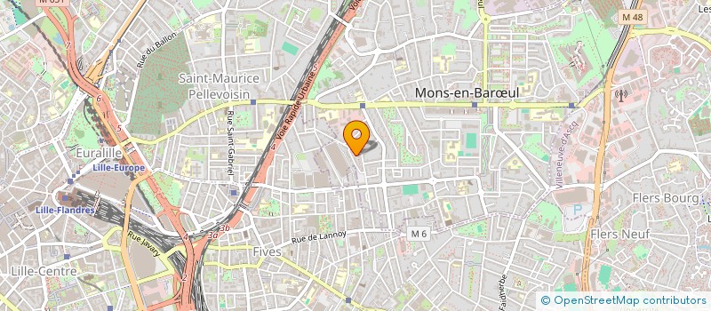 localisation de l'entreprise MONSIEUR VICTOR LESAFFRE  MONS-EN-BARUL